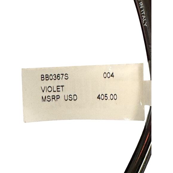 Balenciaga NWT Women’s BB0367S Cat-Eye Sunglasses in Violet